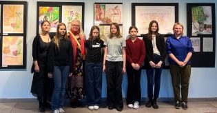 Galerii: akvarellinäituse avamine